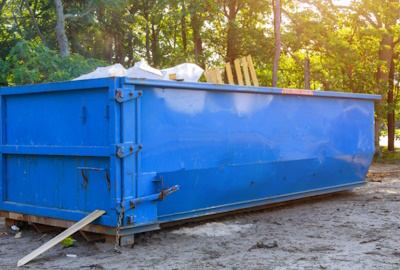 Summerfield residential dumpster